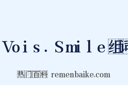 Vois.Smile组词是什么意思的图片